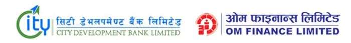 Integrated transaction of City development and Om Finance to commence from Chaitra 22