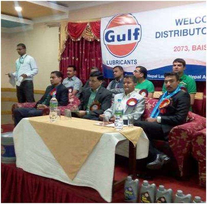Nepal Auto Trade Appointed Gulf Lubricants Distributor