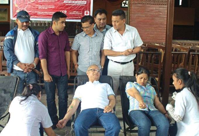 Blood Donation Program of CE Construction