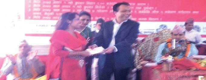 Yeti Devt Bank supports Balsarathi Centre