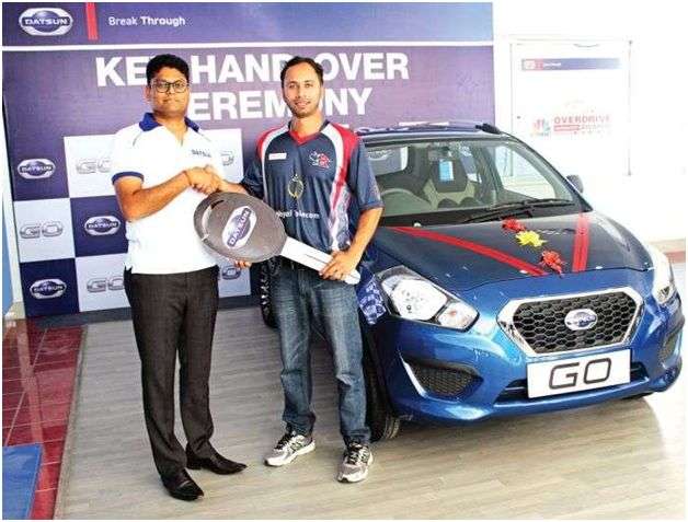 Vesawakar as Brand Ambassador of Datsun