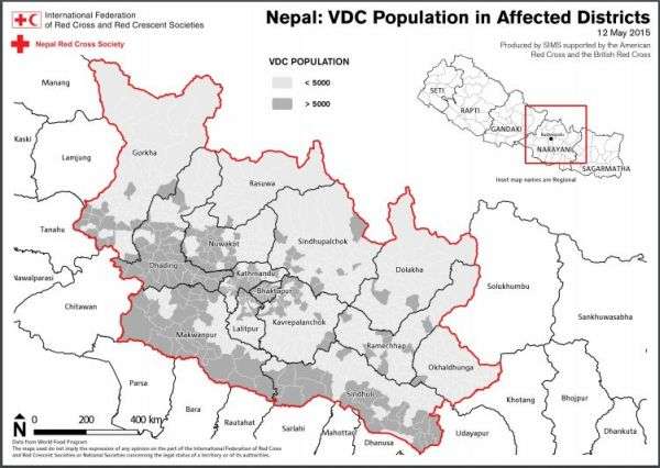 Data Collection of EQ Affected Households from mid-July