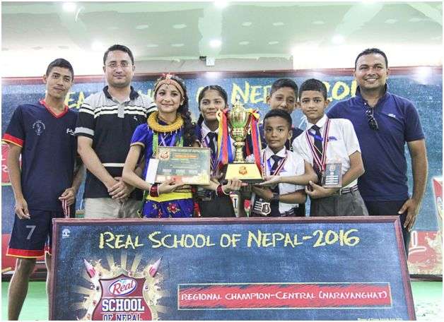 Sainik Awasiya Central Regional Winner of Real School of Nepal 2016