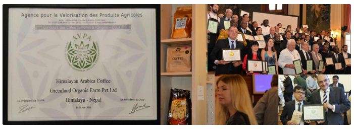 Himalayan Arabica Bags Best Gourmet Coffee Award