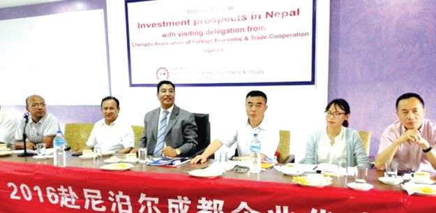 Interaction Program between NCCCI and Chinese Trade Delegates Organised