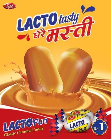 Lacto Candy in New Packaging with Reduced Price