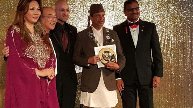 Binod Chaudhary Awarded 'Asian Man of the Year'    
