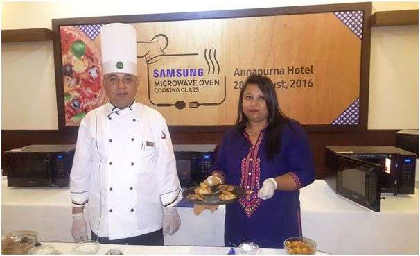 Samsung's Microwave Oven Cooking Class  