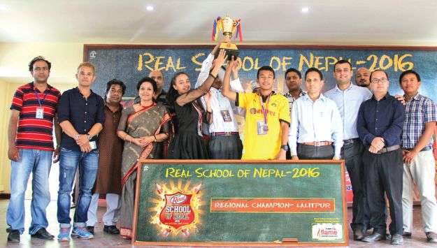 Gems School Regional Winner ‘Real School of Nepal 2016’