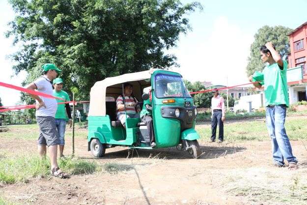 26 Bajaj RE Booked during Test Drive Mela