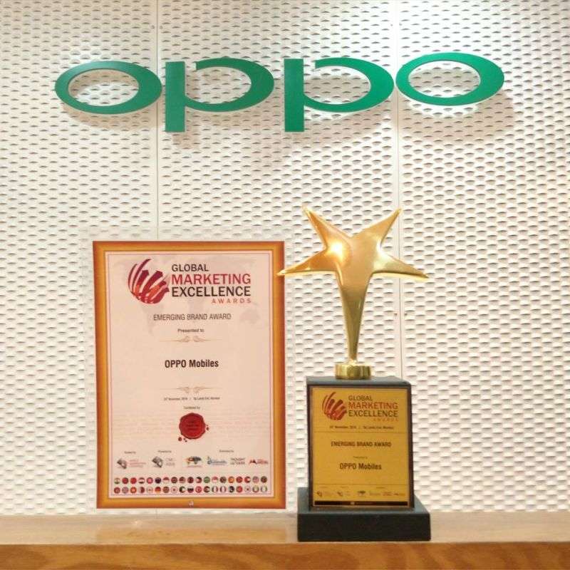 OPPO Wins Emerging Brand Award