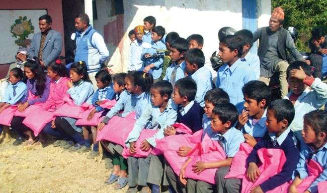 Machhapuchchhre's Support to Students