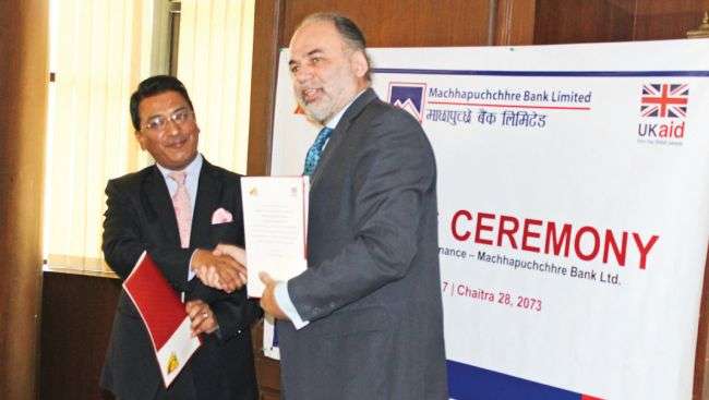 Machhapuchchhre Bank Partners with Sakchyam