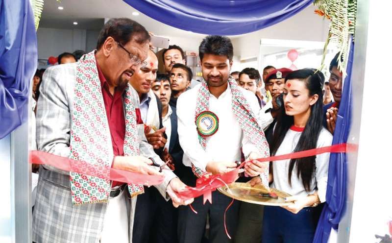 TVS Opens New Showroom at Tinkune
