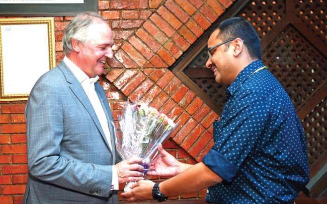Unilever’s CEO in Nepal