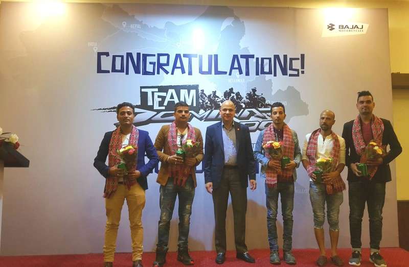 Asia de Tour Team completes Cross Country Tour on Dominar 400
