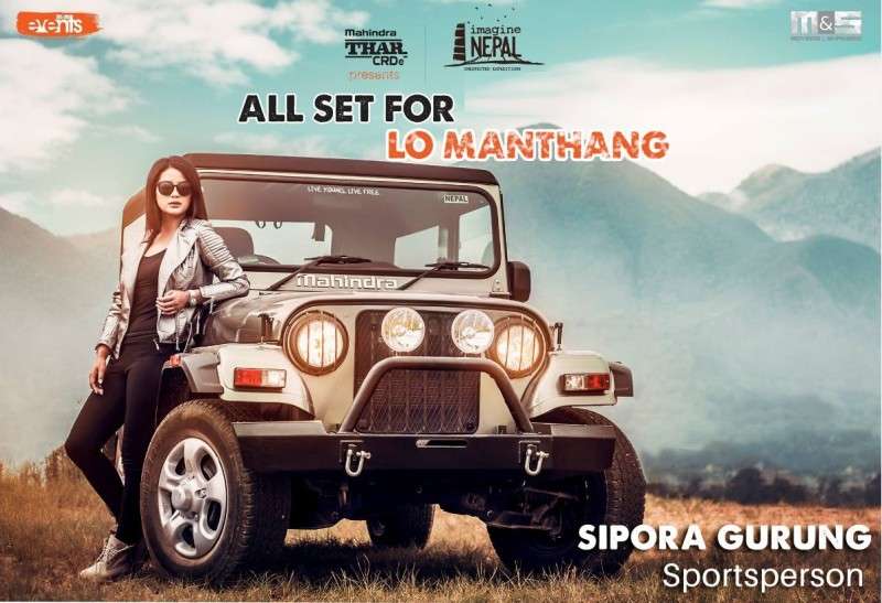 More than 30 SUVs head out to Lo Manthang in an off-road expedition