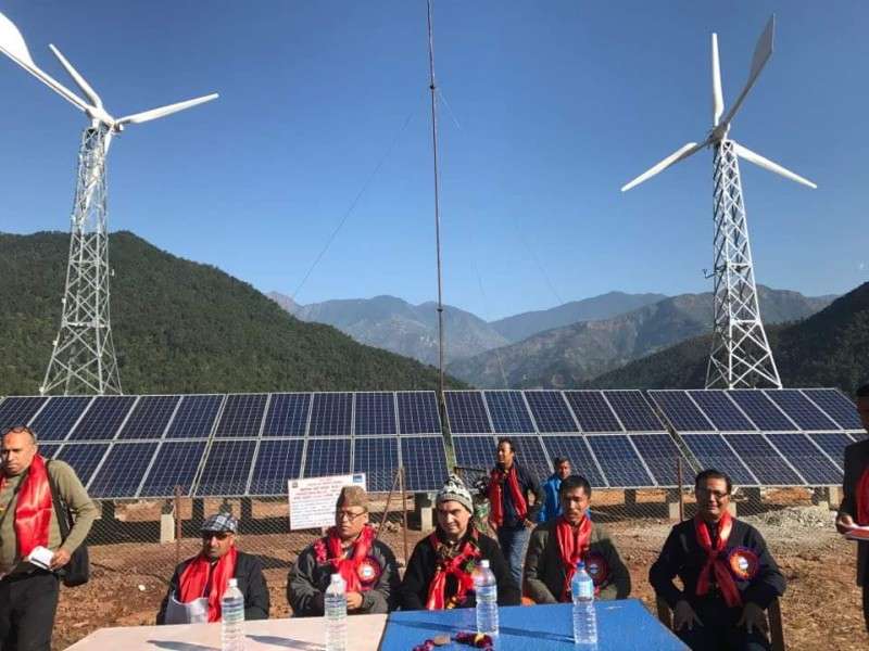 Nepal’s ‘Largest’ Wind-Solar Hybrid Power System Comes into Operation