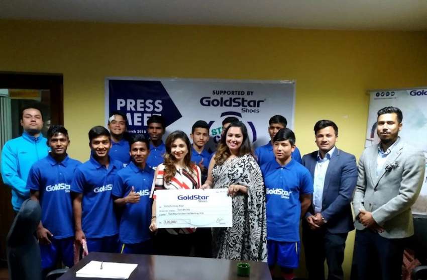 Goldstar supports Team Nepal playing at Street Child World Cup 2018 in Russia