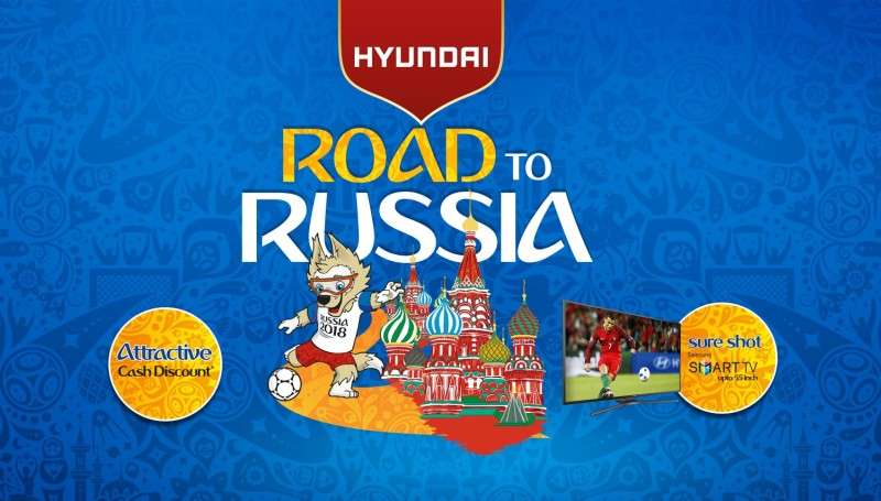 Hyundai Launches 'Road to Russia' World Cup Scheme  