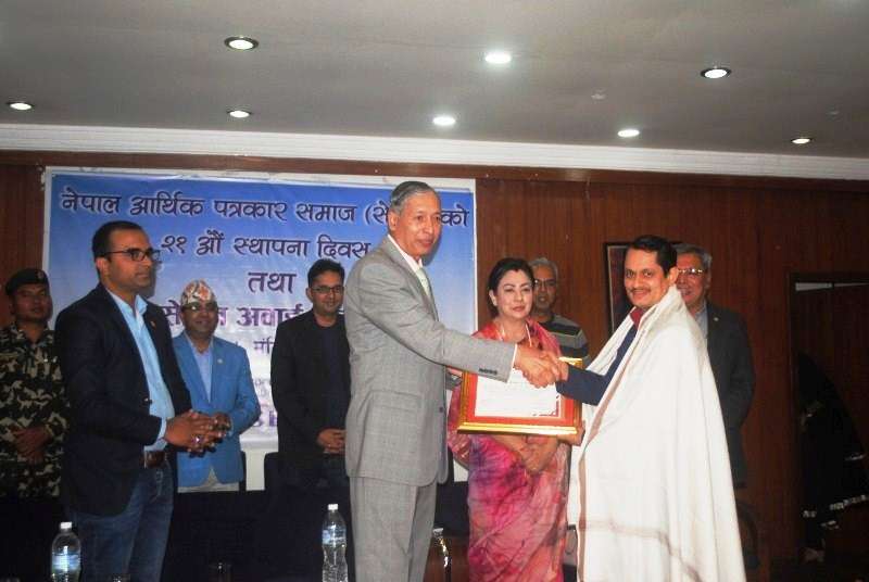 Sejon honours NBA Chairman Lamsal