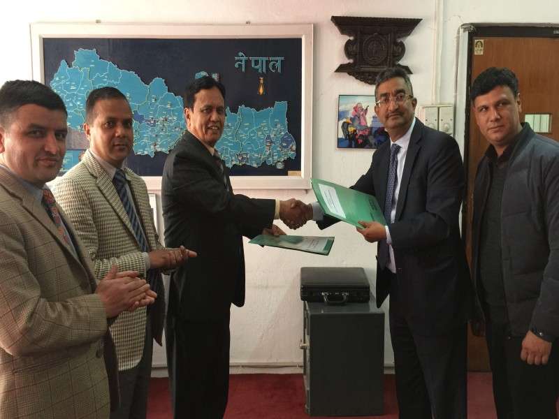 Nepal Bank Limited and Shikhar Insurance Ink Bancassurance Pact
