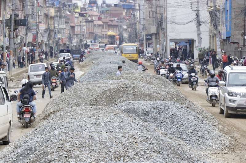 Most of the Roads in Nepal yet to be Blacktopped: Report