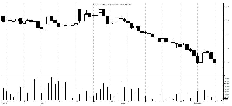 Market watch 9th September(Monday)