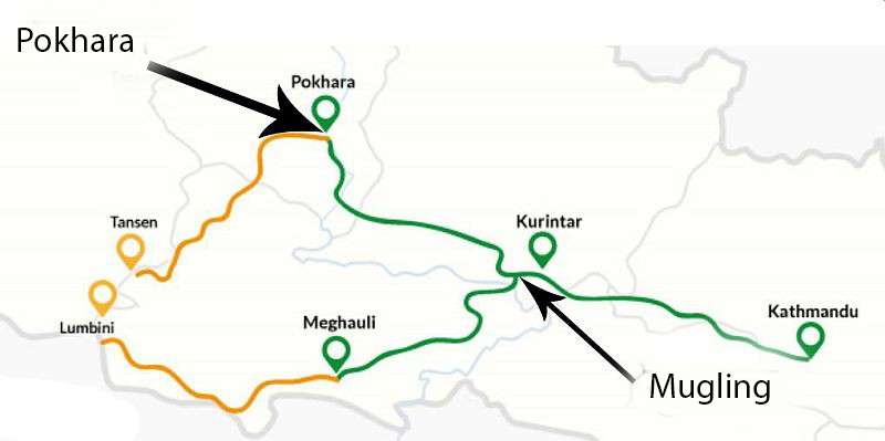 Pokhara-Mugling Highway to be Upgraded to Four Lanes with Support from ADB