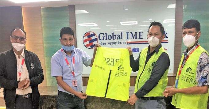 Global IME Bank Supports Photojournalists  