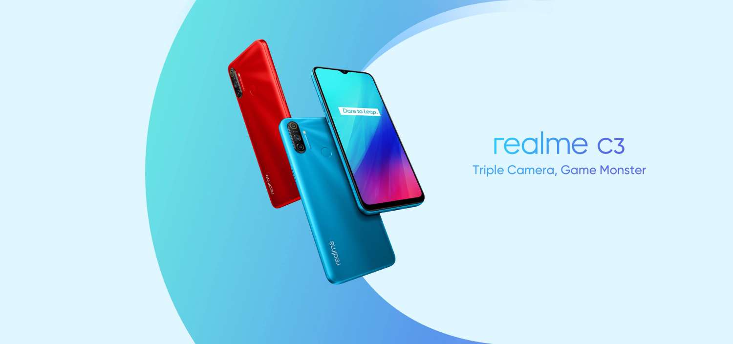 Realme C3 Hits Market Shelves 