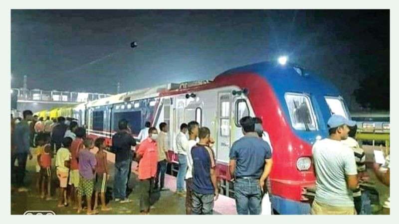 Test Drive of India-Made Train along Janakpur-Jayanagar Section Today