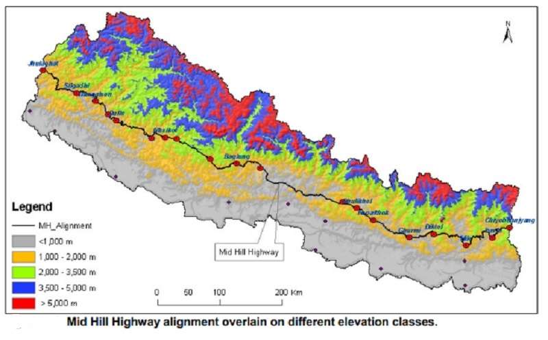Mid-hill Highway Unlikely to be Completed within the Extended Deadline