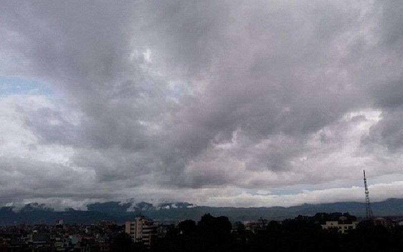 Low Pressure System Causes Cloudy Weather with Chances of Snowfall   
