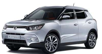 Ssangyong’s Tivoli in Nepali Market