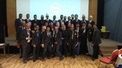 RTI President Inaugurates 3 New Tables in Kathmandu