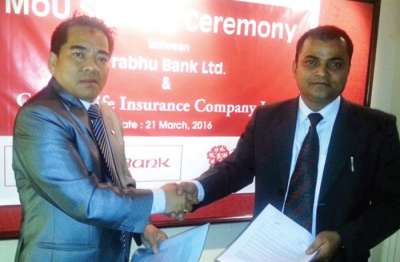 Mou Signing Ceremony between Gurans Life & Prabhu Bank