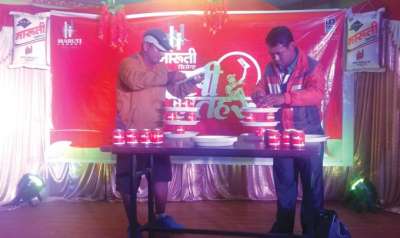 Maruti Cement Honours Construction Workers