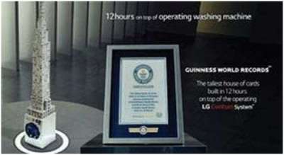 LG Makes Guinness World Record in House of Cards