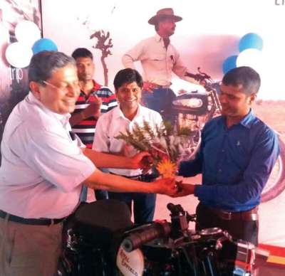Royal Enfield's Showroom in Janakpur