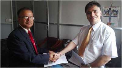 Agreement between Mahalaxmi Finance and NRA