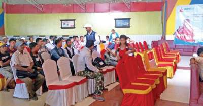 Arghakhanchi Cement Trains Construction Workers