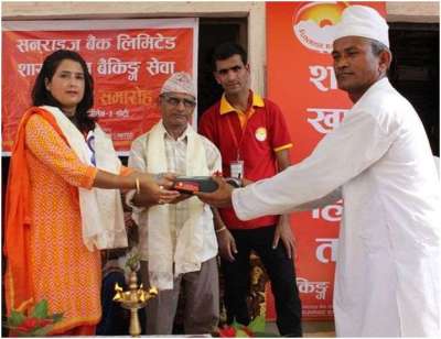 Sunrise Bank Starts Branchless Banking  in Bandungrisen 