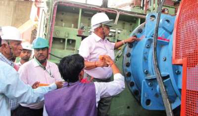 Production of Sagarmatha Cement via Roller Pressure 