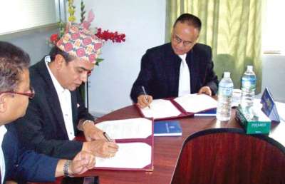 Agreement Between CIT and Nepal Bank