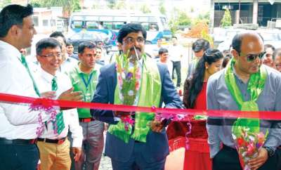 Mahindra’s Showroom in Pokhara