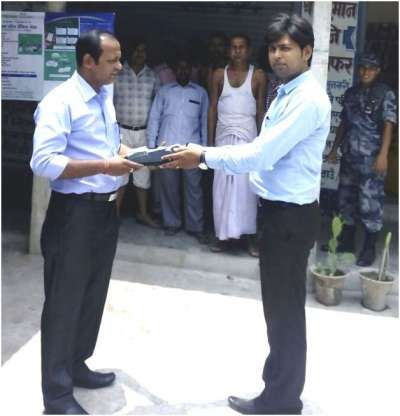 Branchless Banking Service of Citizens bank in Laukahi