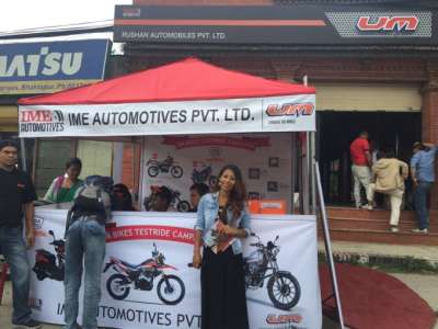 IMEA Organizes Test Ride around Kathmandu