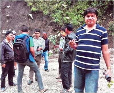 Plantation by Arghakhanchi Cement in Khanchikot