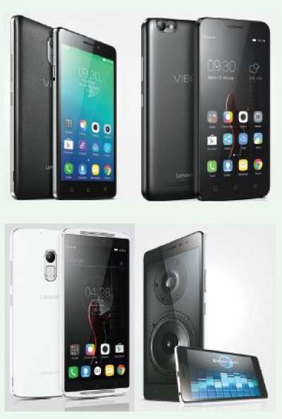 Lenovo Introduces 4 New Smartphone